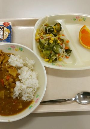 みんな大好き♪学校給食のカレーライス-レシピのメイン写真
