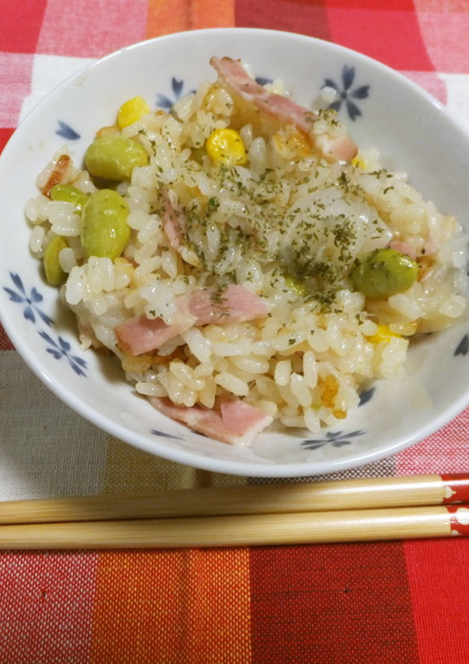 新玉葱まるごと炊き込みご飯-レシピのメイン写真