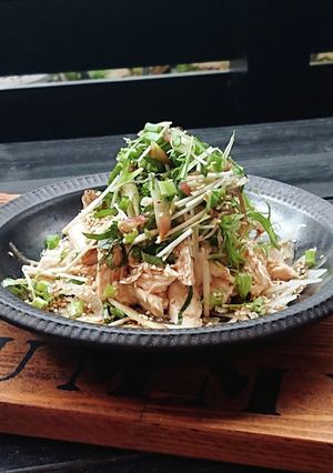 鶏むね肉で★蒸し鶏の薬味まみれ-レシピのメイン写真