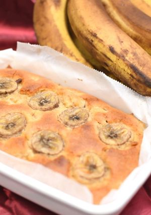 ラム酒香る♪米粉で大人のバナナケーキ-レシピのメイン写真