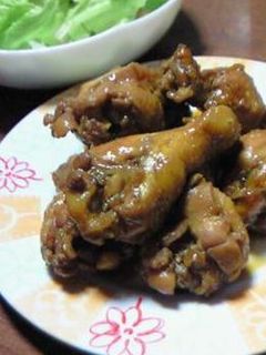 簡単♪鶏手羽のさっぱり甘辛煮-レシピのメイン写真