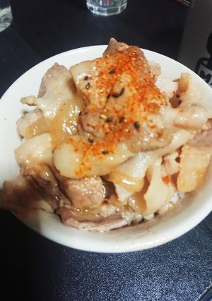 ☆オイスターソースが決め手！中華風豚丼-レシピのメイン写真