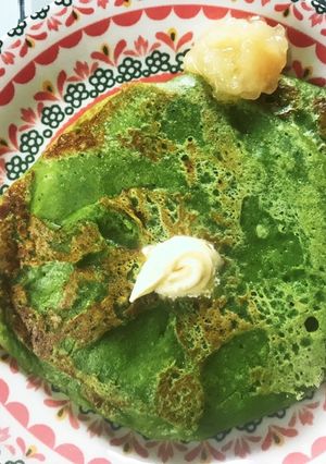 抹茶のパンケーキ-レシピのメイン写真