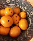 きんかん卵の山椒の実煮