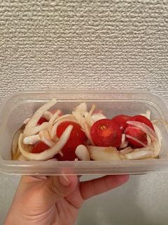作り置き 新玉ねぎトマトのポン酢和え-レシピのメイン写真