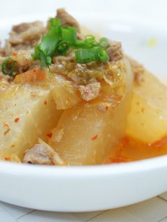 圧力鍋で*大根のキムチ煮-レシピのメイン写真