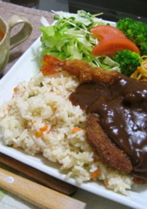 とっても簡単♪長崎名物トルコライス-レシピのメイン写真