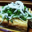 晩酌にあと1品♪厚揚げシラスポン酢