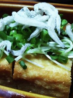 晩酌にあと1品♪厚揚げシラスポン酢-レシピのメイン写真