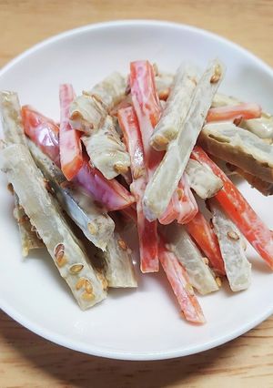 新ごぼうのサラダ-レシピのメイン写真