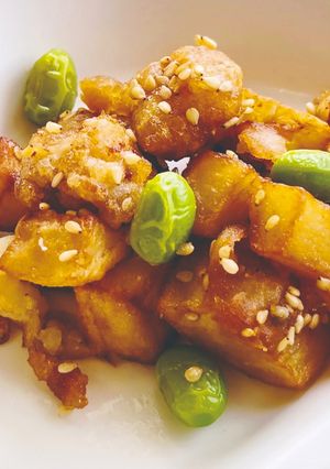 豚肉とじゃがいものごまがらめ-レシピのメイン写真