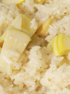 筍ご飯 ホタテ入り-レシピのメイン写真