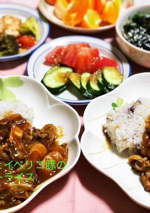 春キャベツとイベリコ豚のカレーライス-レシピのメイン写真