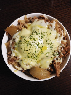 簡単☆チーズ牛丼-レシピのメイン写真