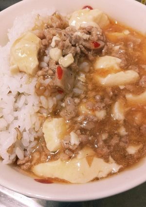 麻婆豆腐丼(簡単時短)-レシピのメイン写真