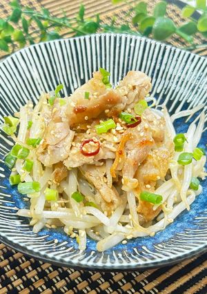 作りおきに最高★豚肉ともやしの極上旨ポン浸し-レシピのメイン写真