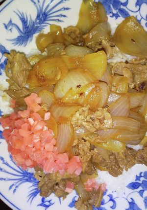 簡単牛丼-レシピのメイン写真