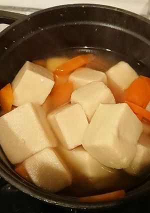 高野豆腐 薄味 幼児にも-レシピのメイン写真