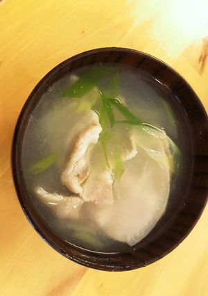 豚バラのとろみスープ-レシピのメイン写真