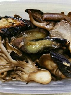 なすと舞茸の生姜炒め-レシピのメイン写真