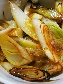 ねぎのおかか醤油焼き-レシピのメイン写真