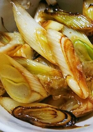 ねぎのおかか醤油焼き-レシピのメイン写真