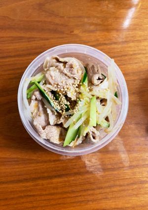 ゆずポン　冷しゃぶサラダ-レシピのメイン写真