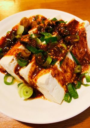 ヤンニョムジャンで韓国風豆腐サラダ-レシピのメイン写真
