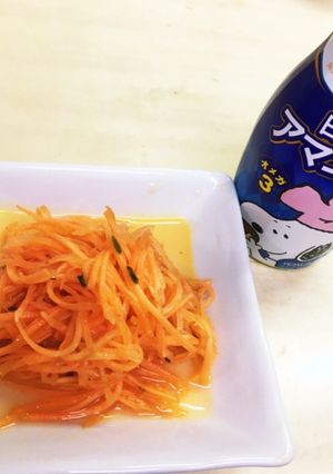 目に効く☆すし酢でかんたんキャロットラペ-レシピのメイン写真
