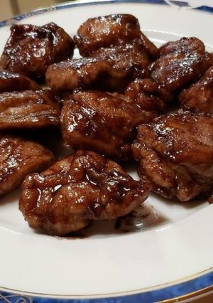 簡単洋風♪鶏ももの赤ワイン照り焼き-レシピのメイン写真