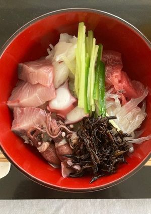 ちょいまんま無洗米雪若丸で海鮮丼-レシピのメイン写真