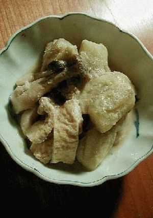 茄子と油揚げの胡麻味噌煮-レシピのメイン写真