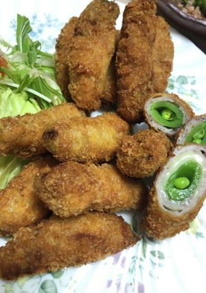 春を味わう♫スナップえんど〜かつ（笑）-レシピのメイン写真