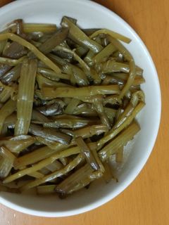 ふきの醤油煮-レシピのメイン写真