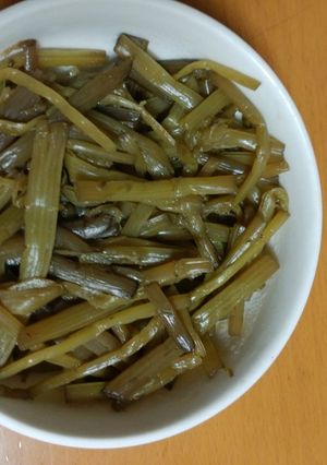 ふきの醤油煮-レシピのメイン写真