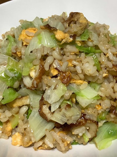 5分で完成!ちくわとレタスの炒飯♬-レシピのメイン写真