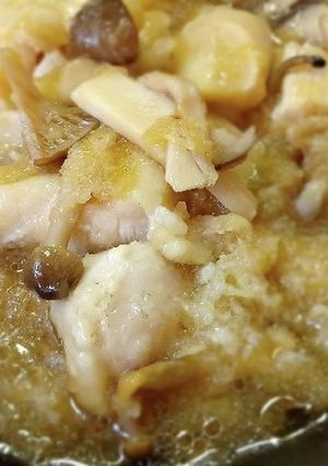 キノコ入りチキンのみぞれ煮-レシピのメイン写真