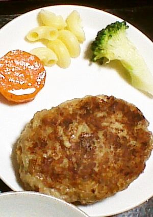 塩こしょうのシンプルハンバーグ-レシピのメイン写真