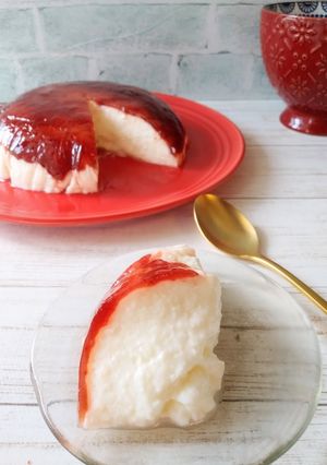 焼かない★ヨーグルトドームケーキ-レシピのメイン写真