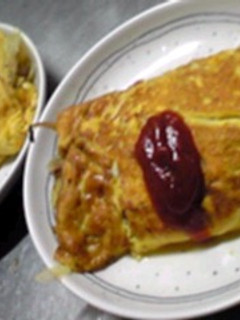 おばあちゃんのおかずオムレツ(^_^)v-レシピのメイン写真