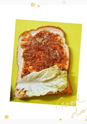 部活前後軽食❹キーマカレーロールサンド-レシピのメイン写真