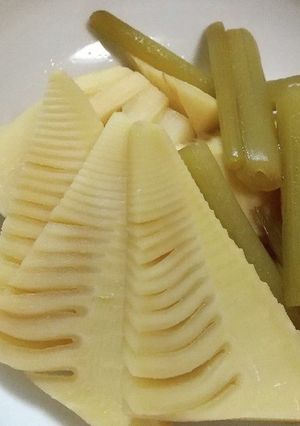 ふきとたけのこの煮物-レシピのメイン写真