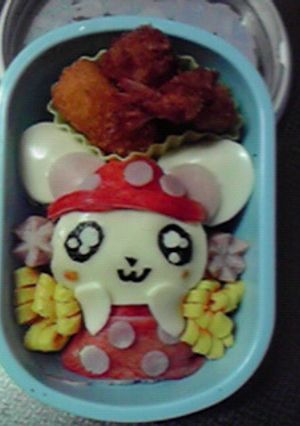 キャラ弁　☆　ハムちゃん-レシピのメイン写真