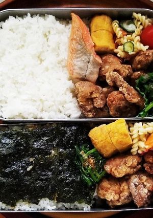 唐揚げ弁当(4.6)-レシピのメイン写真