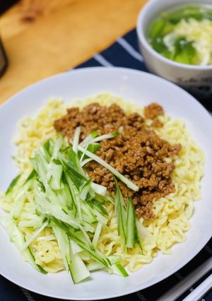 サリ麺でじゃじゃ麺-レシピのメイン写真