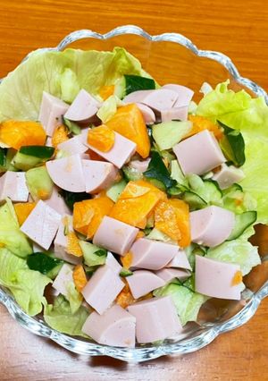 パクパクどんどん食べれる野菜サラダ-レシピのメイン写真