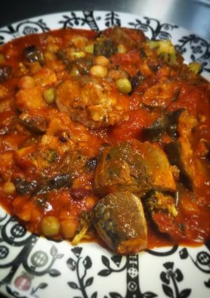 サバ缶とレンズ豆のトマト煮(*≧∀≦*)-レシピのメイン写真