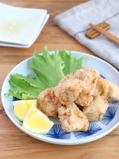 ごはんがすすむ!鶏むね肉の塩唐揚げ-レシピのメイン写真