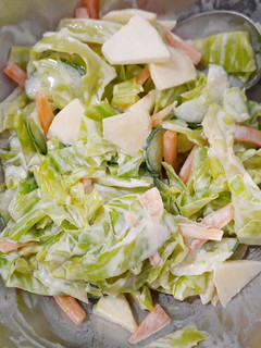 【テキトーに作る】給食風サラダ-レシピのメイン写真