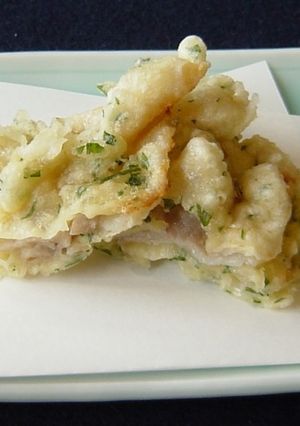 豚肉の天ぷら　木の芽味噌風味-レシピのメイン写真